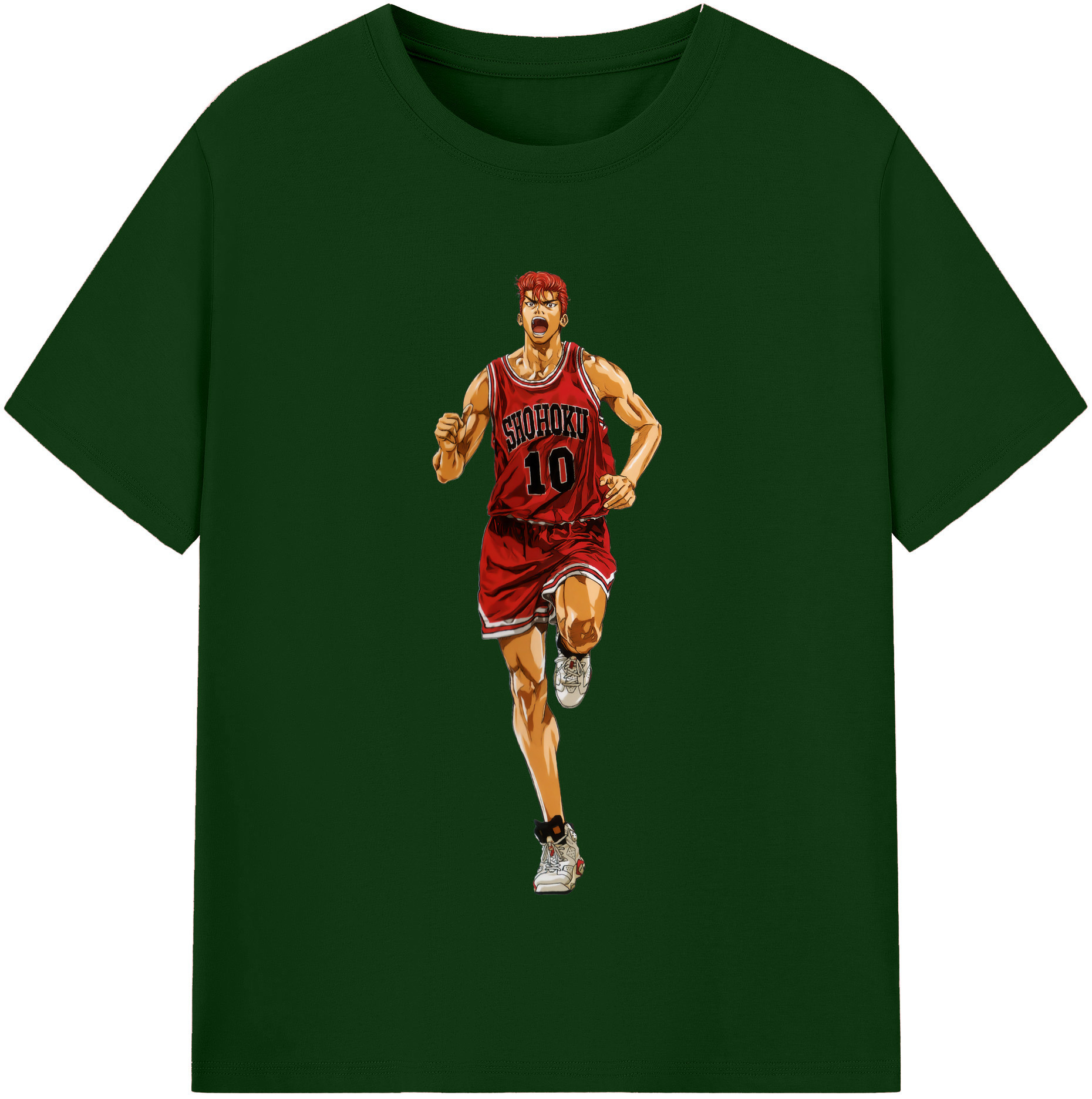 （画像用） SLAM DUNK／スラムダンク 綿100％半袖Tシャツ（フロントプリント）
